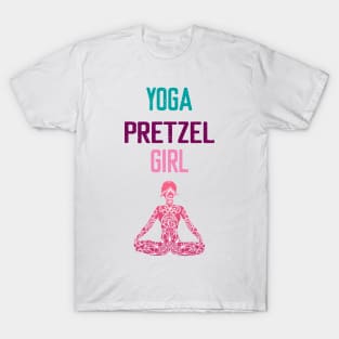 Pretzel Yoga Twisted Girl T-Shirt